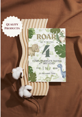 Roar I’m Turning Four (4) Invite | Editable Dinosaur Birthday Invitation Template